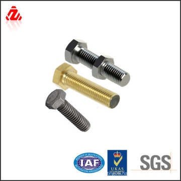 custom low price high quality 4.8 steel hex bolt